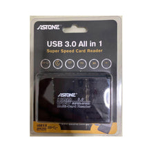 Load image into Gallery viewer, Astone 3-Port USB Hub and Card Reader
