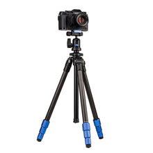 Load image into Gallery viewer, Benro Slim Carbon Fibre Lightweight Travel Tripod Kit
